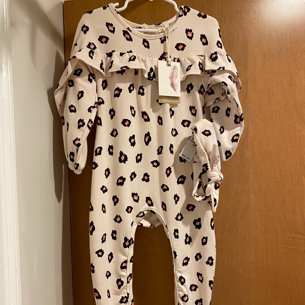 Jessica Simpson one piece with matching headband